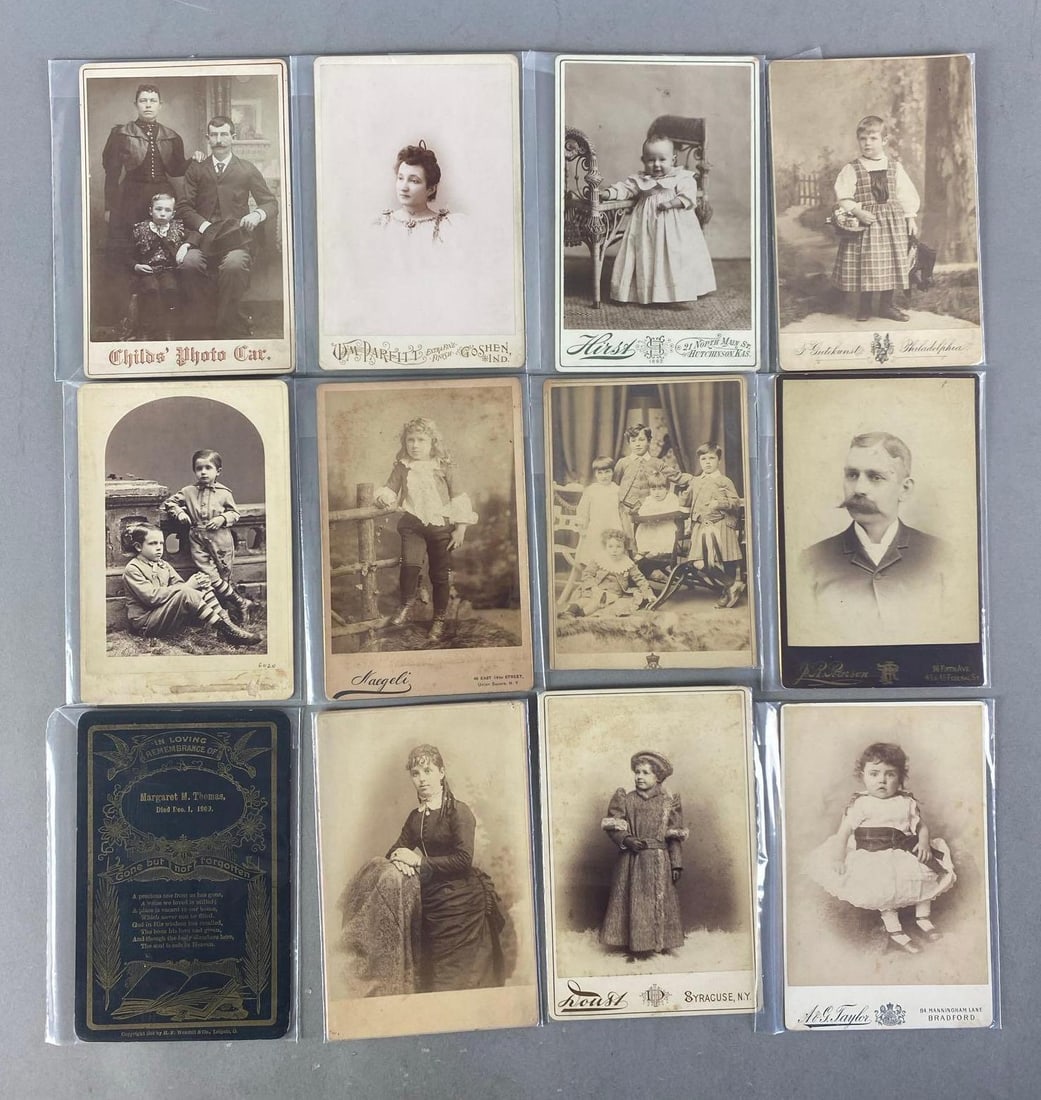 Group of Cabinet Cards (1 of 3)