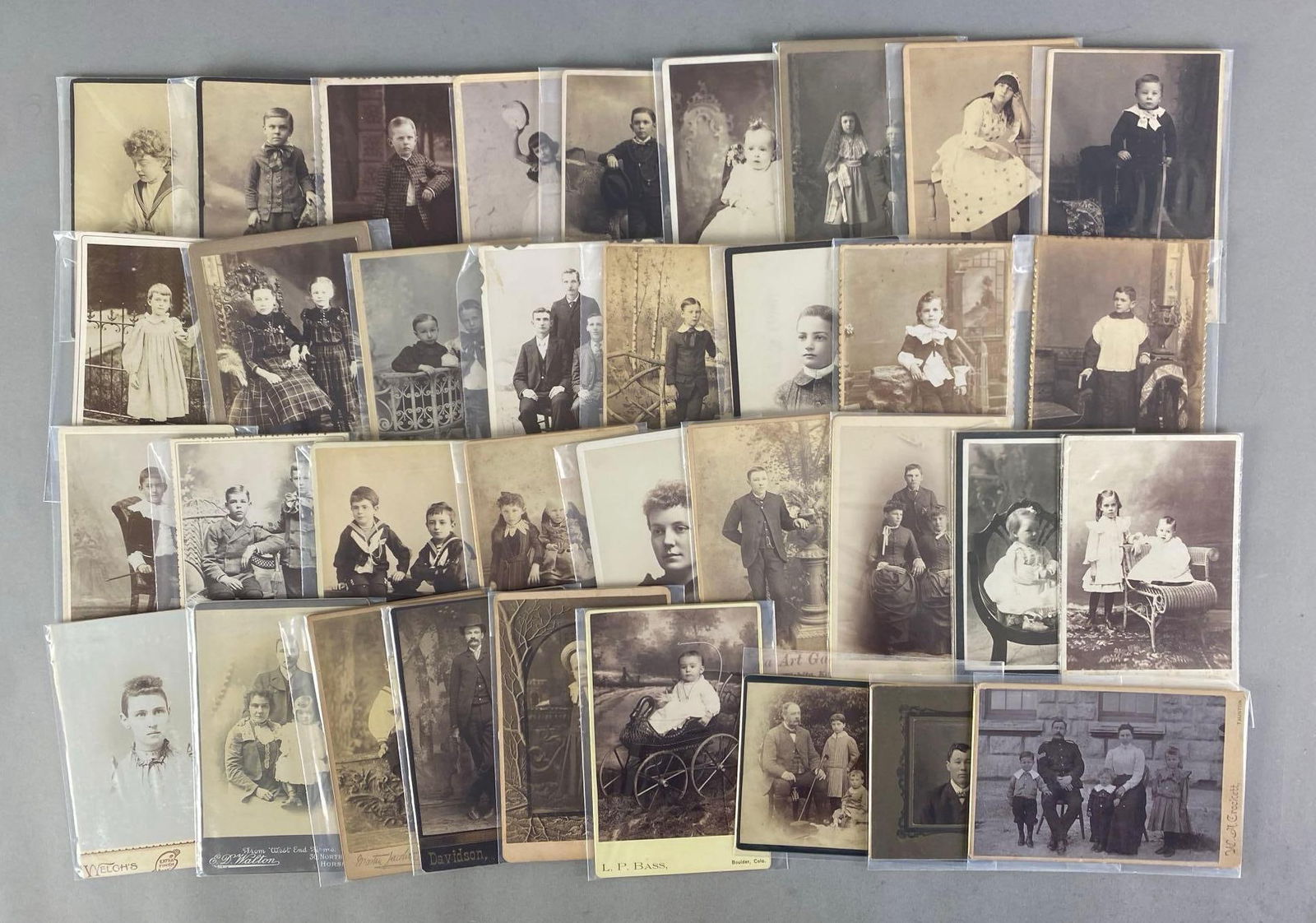 Group of Cabinet Cards: In-House Shipping Option: If you would like to use our in-house shipping service, please select “Arrange My Own Shipping” when paying your invoice. After payment, our in-house shipping team wi
