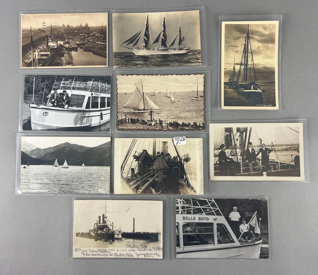 Postcards - 10 Real Photos of Ships and Boats: In-House Shipping Option: If you would like to use our in-house shipping service, please select “Arrange My Own Shipping” when paying your invoice. After payment, our in-house shipping team wi