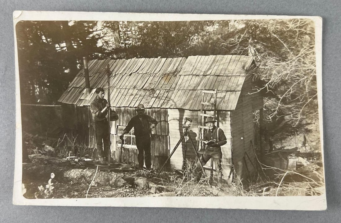 Postcards - Real Photo of Surveying Crew: In-House Shipping Option: If you would like to use our in-house shipping service, please select “Arrange My Own Shipping” when paying your invoice. After payment, our in-house shipping team wi