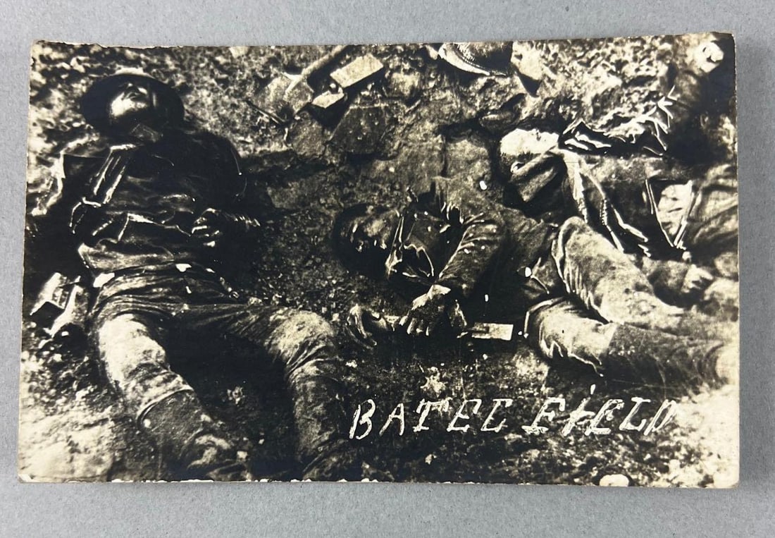 Postcards - Real Photo of a Battlefield (1 of 2)