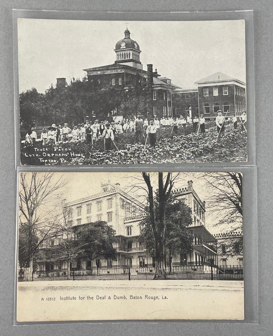 Postcards - 2 Orphanage Real Photo: In-House Shipping Option: If you would like to use our in-house shipping service, please select “Arrange My Own Shipping” when paying your invoice. After payment, our in-house shipping team wi