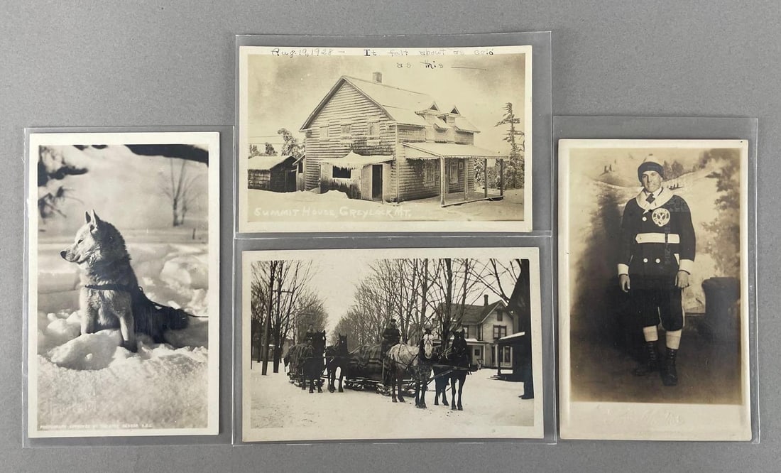 Postcards - 11 Winter Real Photo (1 of 2)