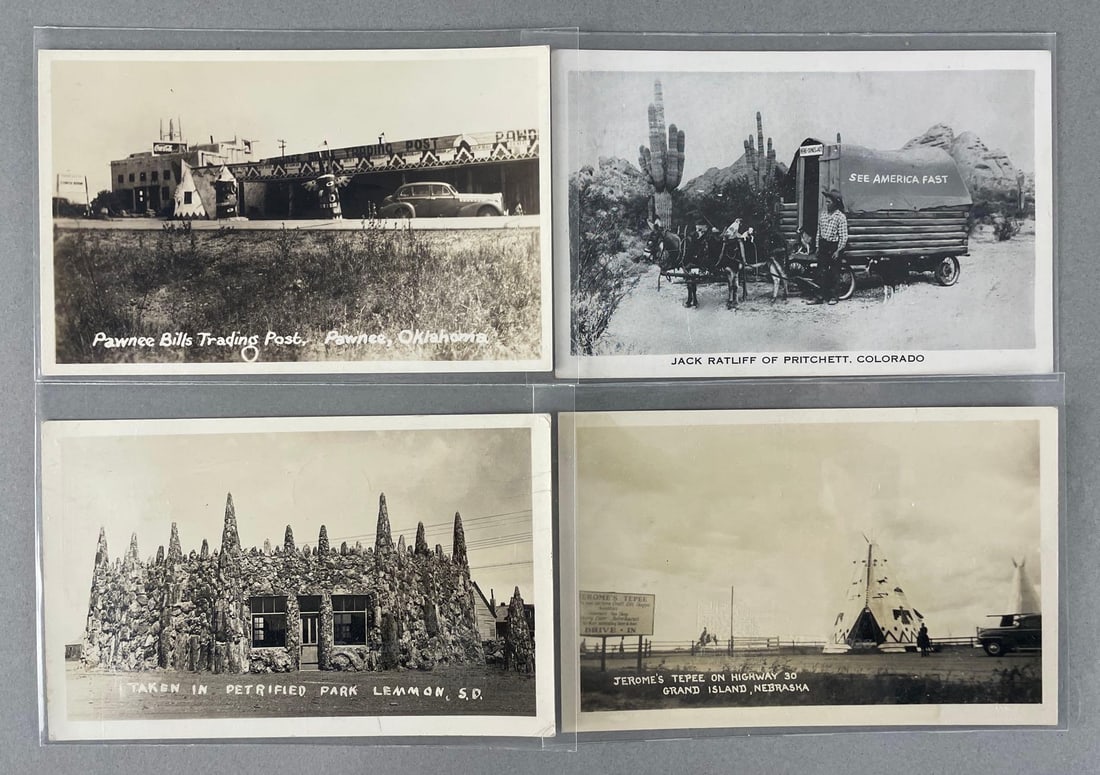 Postcards - 19 Roadside Real Photo (1 of 3)