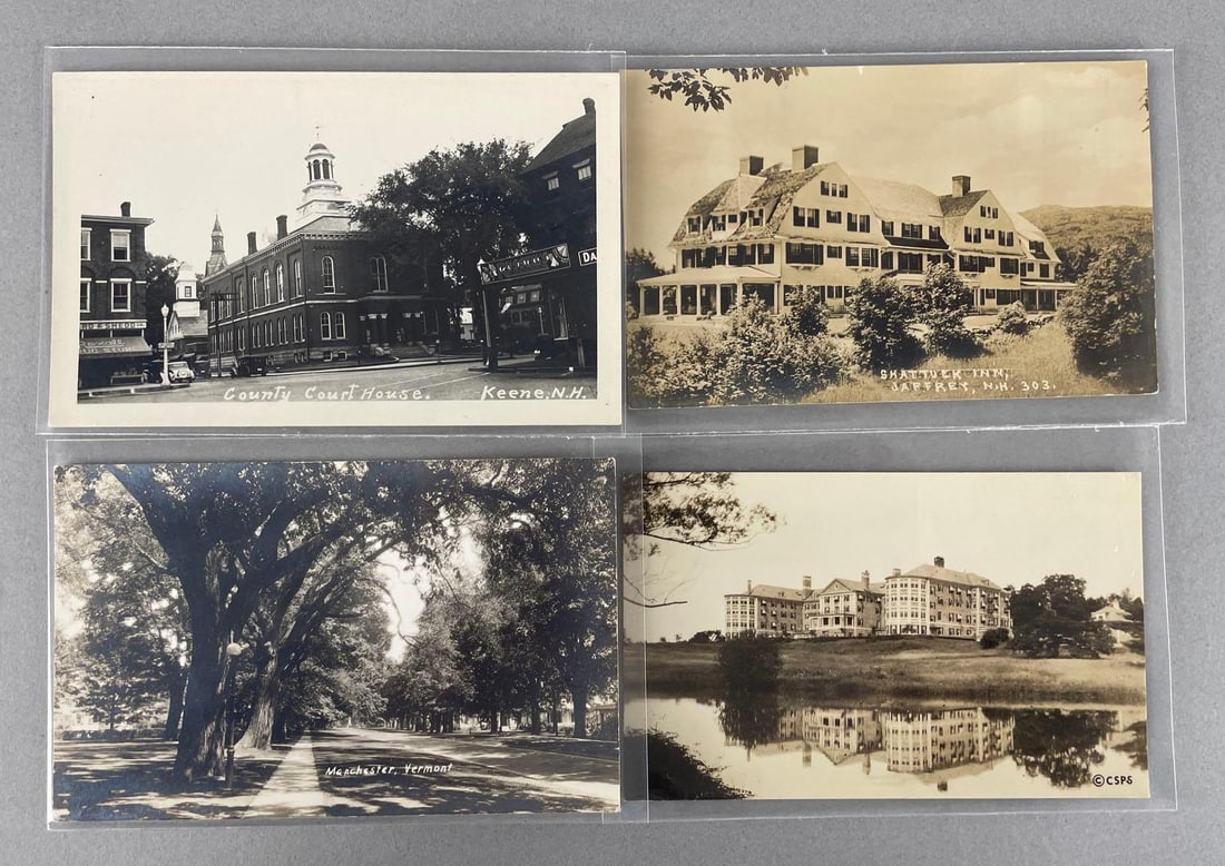 Postcards - 22 Vermont Real Photo: In-House Shipping Option: If you would like to use our in-house shipping service, please select “Arrange My Own Shipping” when paying your invoice. After payment, our in-house shipping team wi