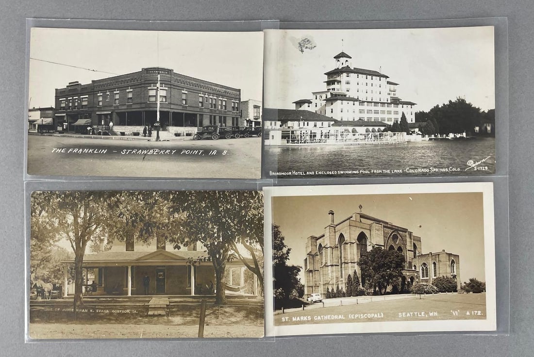 Postcards - 20 Buildings Real Photo: In-House Shipping Option: If you would like to use our in-house shipping service, please select “Arrange My Own Shipping” when paying your invoice. After payment, our in-house shipping team wi