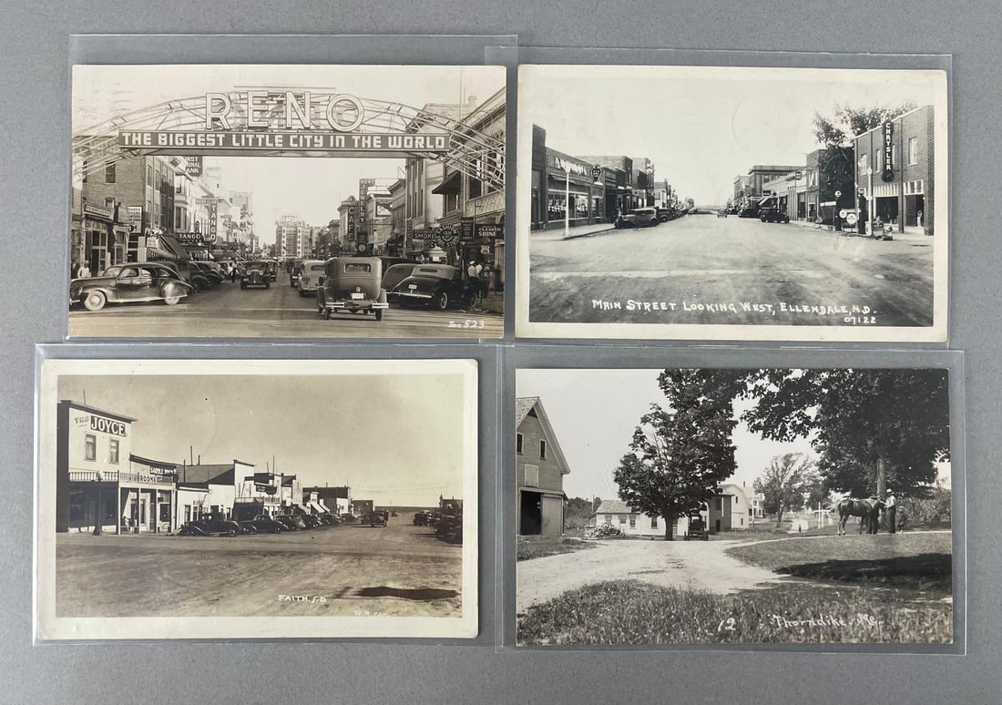 Postcards - 13 Street View Real Photo: In-House Shipping Option: If you would like to use our in-house shipping service, please select “Arrange My Own Shipping” when paying your invoice. After payment, our in-house shipping team wi