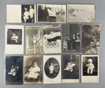 Postcards - 30+ Children Real Photo