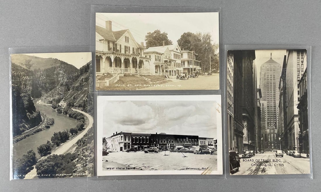 Postcards - 12 Street View Real Photo: In-House Shipping Option: If you would like to use our in-house shipping service, please select “Arrange My Own Shipping” when paying your invoice. After payment, our in-house shipping team wi