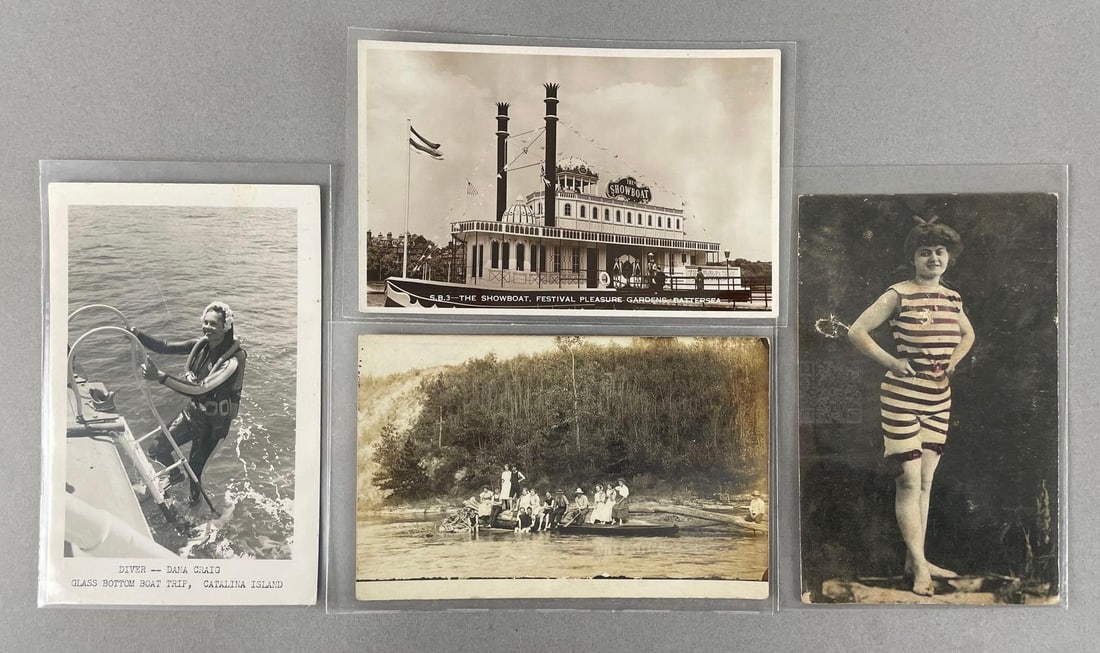 Postcards - 18 Boating / Swimming: In-House Shipping Option: If you would like to use our in-house shipping service, please select “Arrange My Own Shipping” when paying your invoice. After payment, our in-house shipping team wi