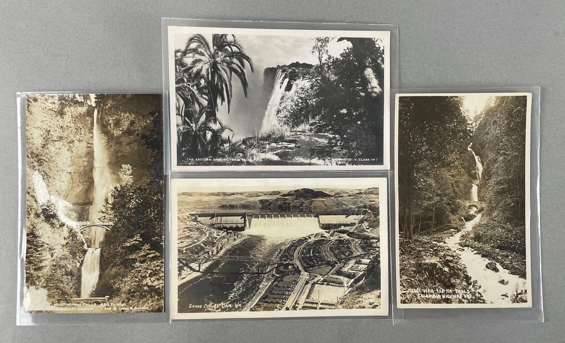 Postcards - 15 Waterfall Real Photo: In-House Shipping Option: If you would like to use our in-house shipping service, please select “Arrange My Own Shipping” when paying your invoice. After payment, our in-house shipping team