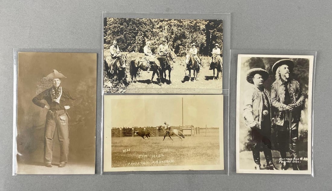Postcards - 16 Cowboy Real Photo: In-House Shipping Option: If you would like to use our in-house shipping service, please select “Arrange My Own Shipping” when paying your invoice. After payment, our in-house shipping team wi