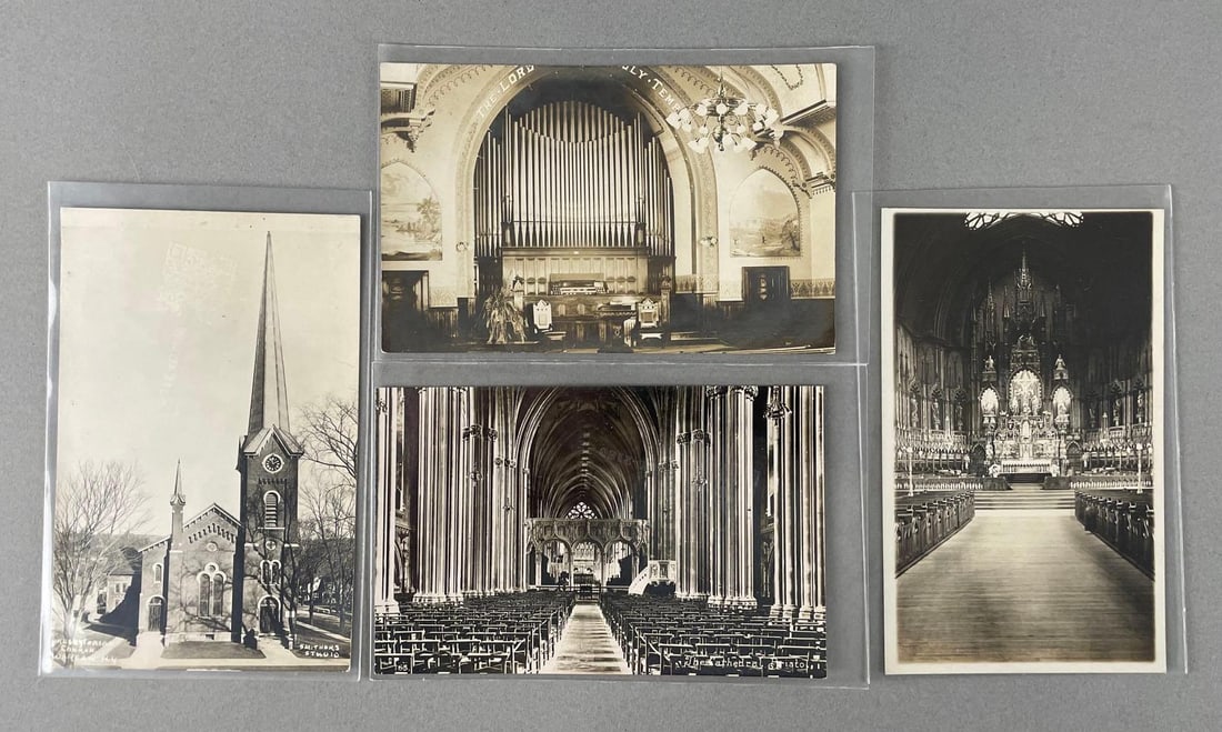 Postcards - 30 Church Real Photo: In-House Shipping Option: If you would like to use our in-house shipping service, please select “Arrange My Own Shipping” when paying your invoice. After payment, our in-house shipping team