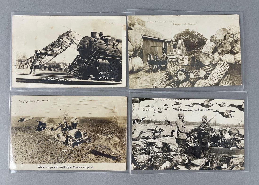 Postcards- 15 Exaggerated: In-House Shipping Option: If you would like to use our in-house shipping service, please select “Arrange My Own Shipping” when paying your invoice. After payment, our in-house shipping team