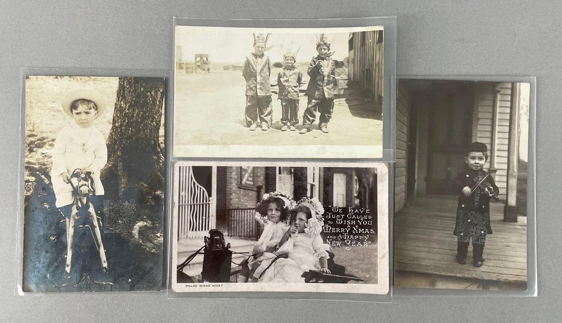 Postcards - 15 Children Real Photo: In-House Shipping Option: If you would like to use our in-house shipping service, please select “Arrange My Own Shipping” when paying your invoice. After payment, our in-house shipping team