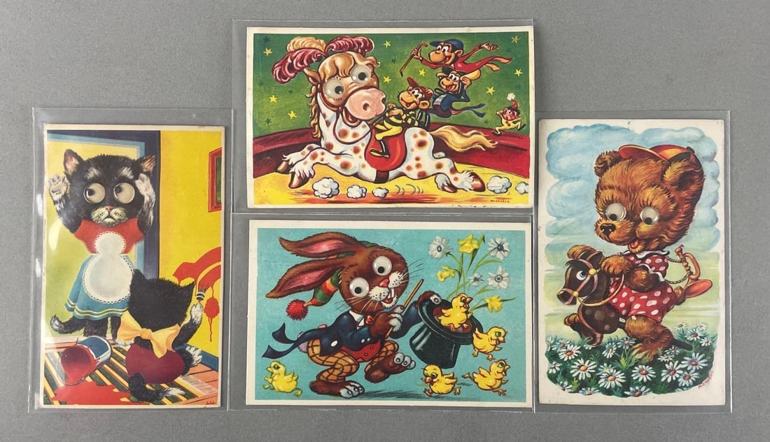 Postcards - 16 Googly Eyes (1 of 2)