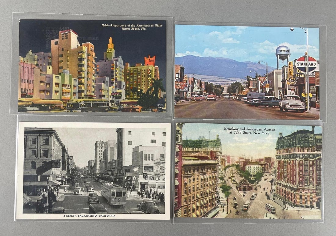 Postcards - 20 Street View: In-House Shipping Option: If you would like to use our in-house shipping service, please select “Arrange My Own Shipping” when paying your invoice. After payment, our in-house shipping team