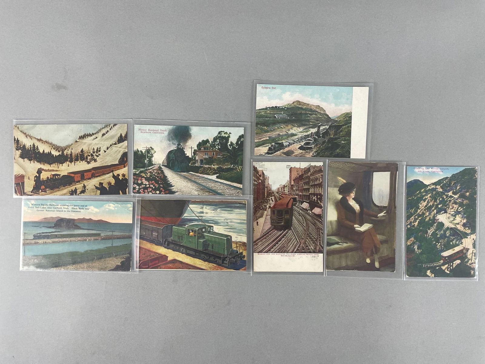 Postcards - 40 Railroad - 3