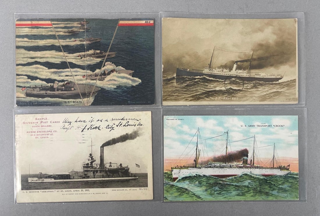 Postcards - 20 Military Ship: In-House Shipping Option: If you would like to use our in-house shipping service, please select “Arrange My Own Shipping” when paying your invoice. After payment, our in-house shipping team wi