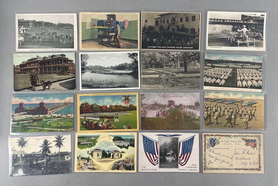 Postcards - 50 Military (1 of 8)