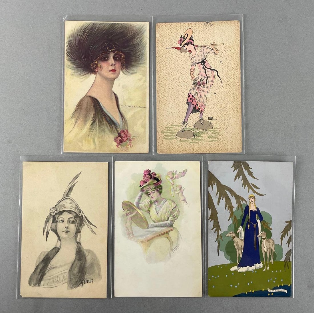 Postcards - 5 Lady: In-House Shipping Option: If you would like to use our in-house shipping service, please select “Arrange My Own Shipping” when paying your invoice. After payment, our in-house shipping team wi