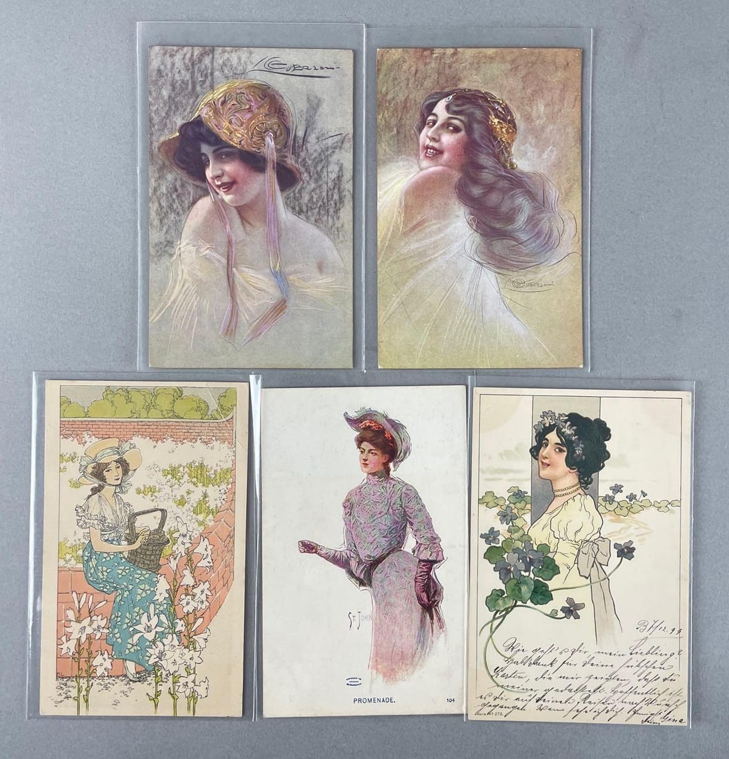 Postcards - 5 Lady: In-House Shipping Option: If you would like to use our in-house shipping service, please select “Arrange My Own Shipping” when paying your invoice. After payment, our in-house shipping team wi