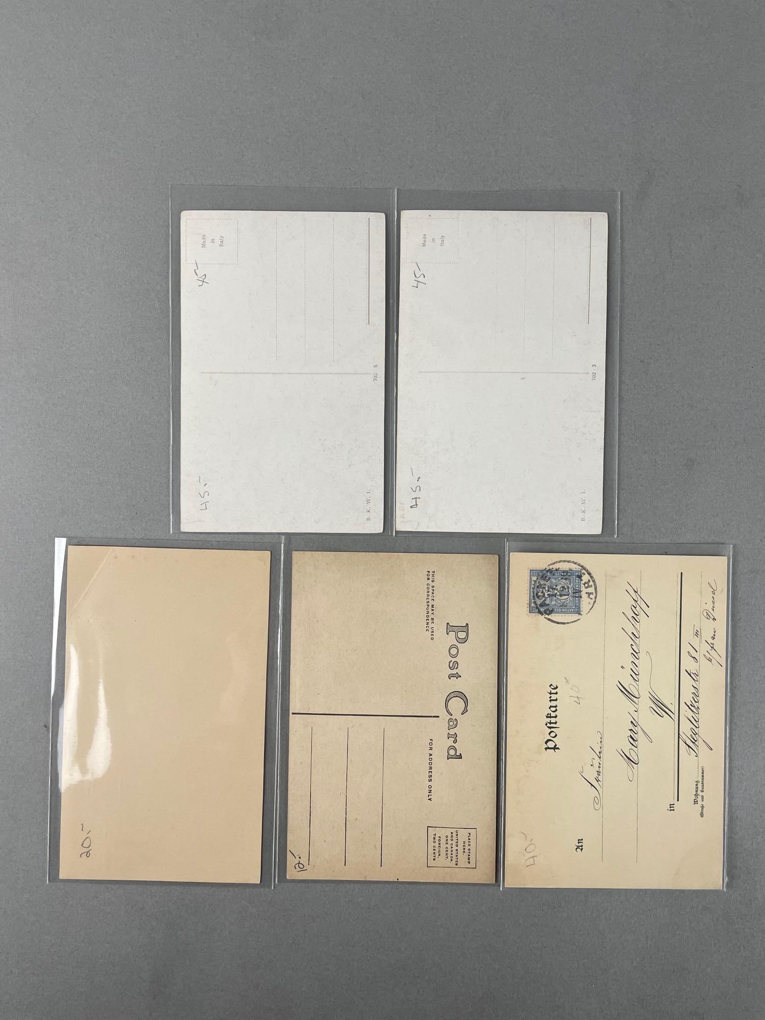 Postcards - 5 Lady - 2