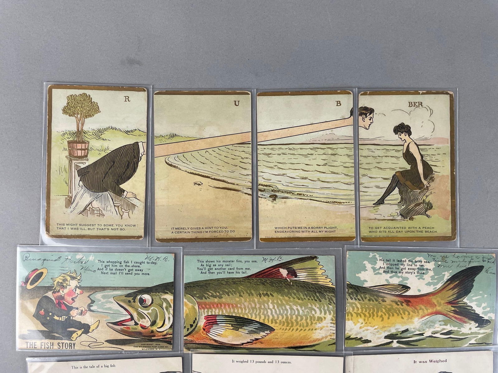 Postcards - 4 Full Installment Sets - 2