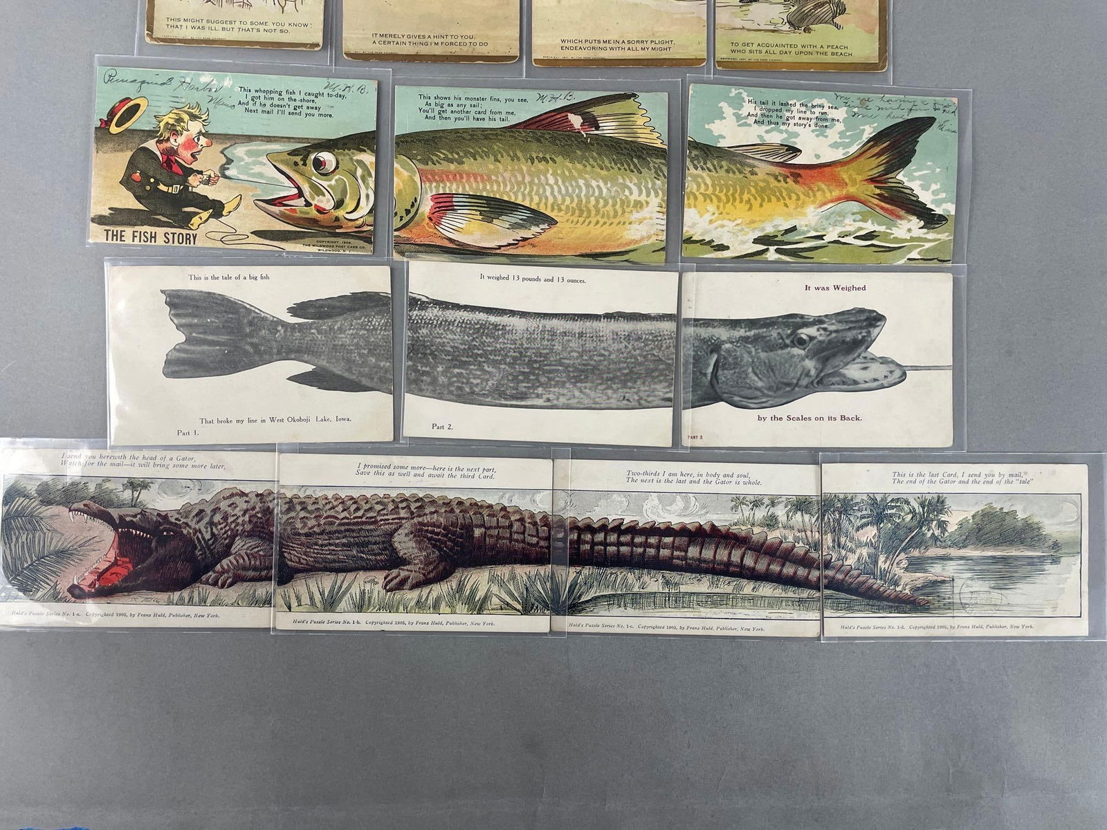 Postcards - 4 Full Installment Sets - 3