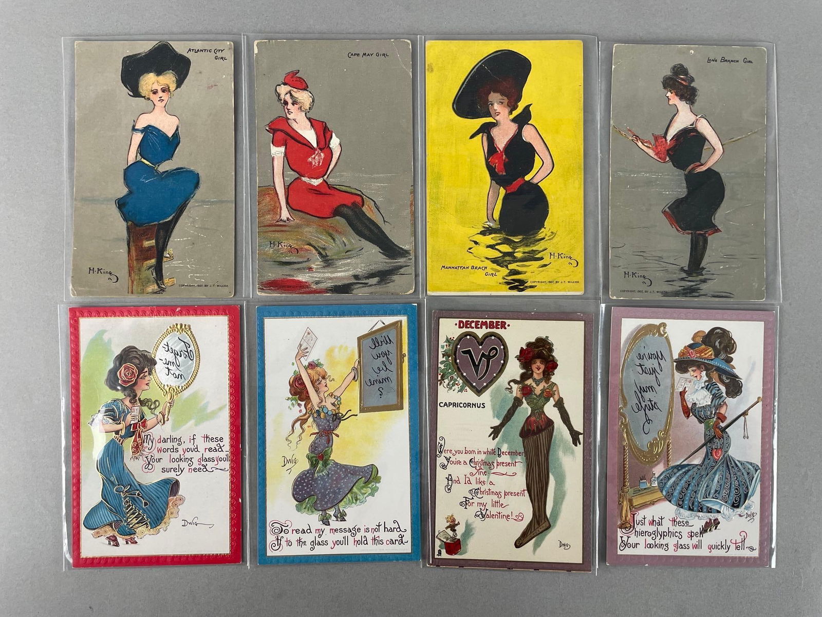 Postcards - 12 Lady - 2