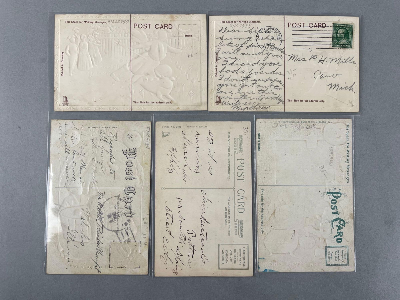 Postcards - 5 Halloween - 2