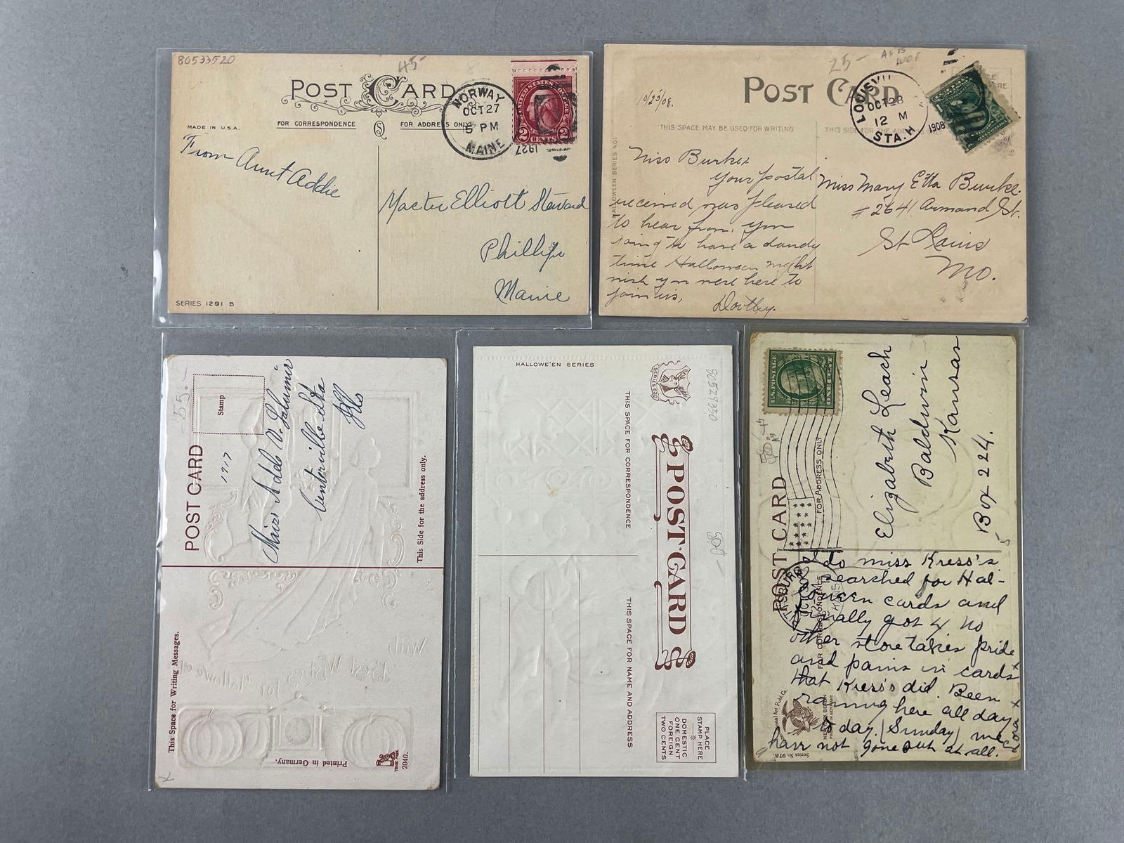 Postcards - 5 Halloween - 2