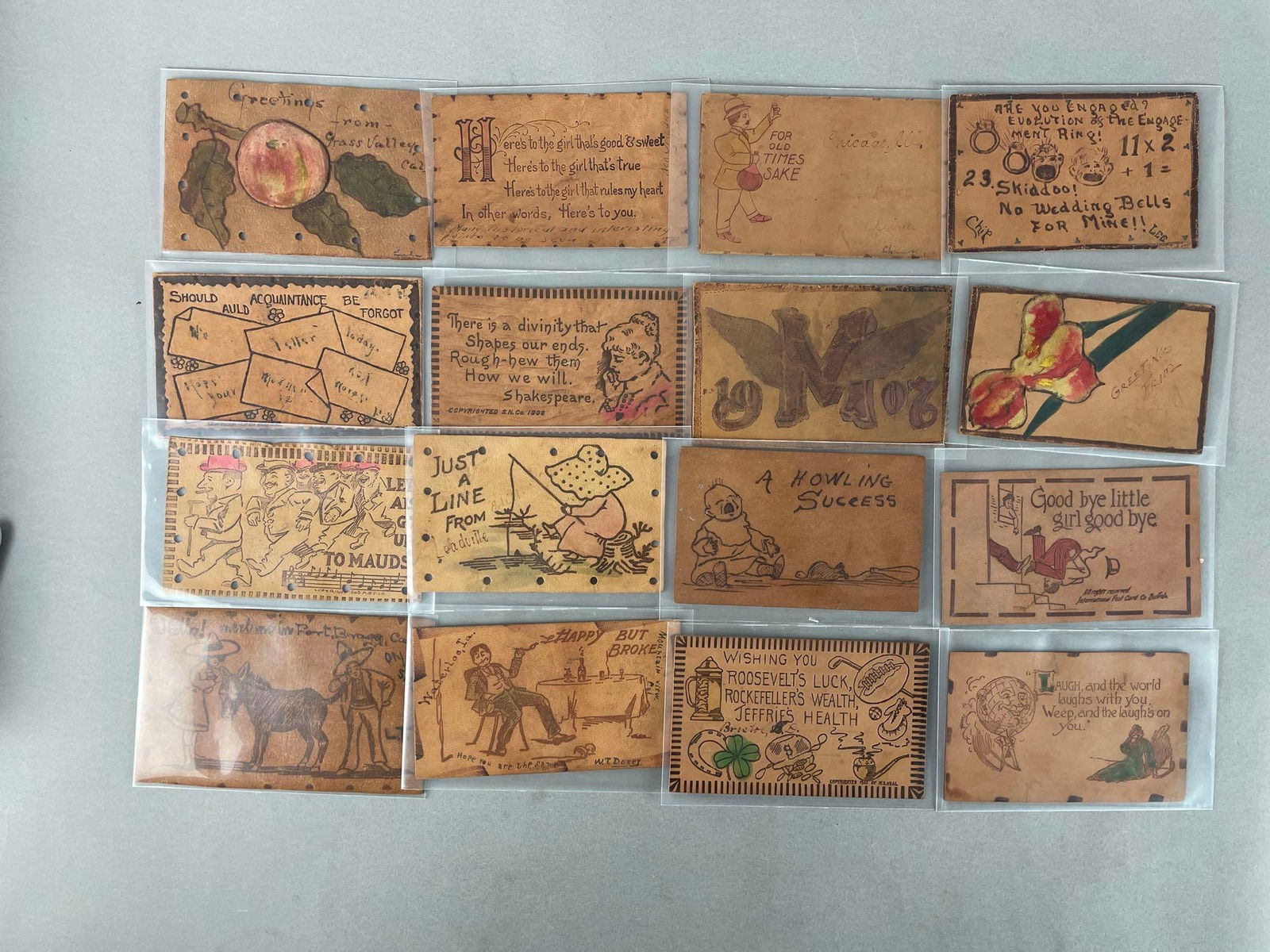 Postcards - 30 Leather - 2