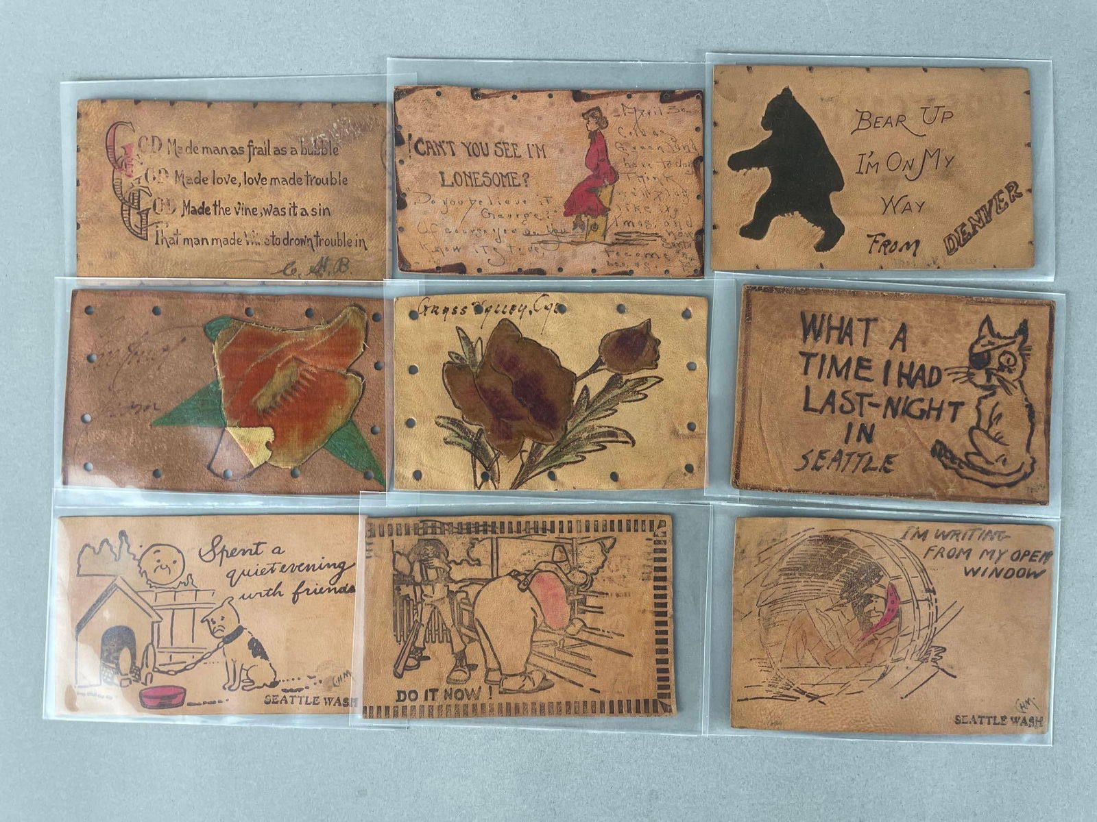 Postcards - 30 Leather - 3