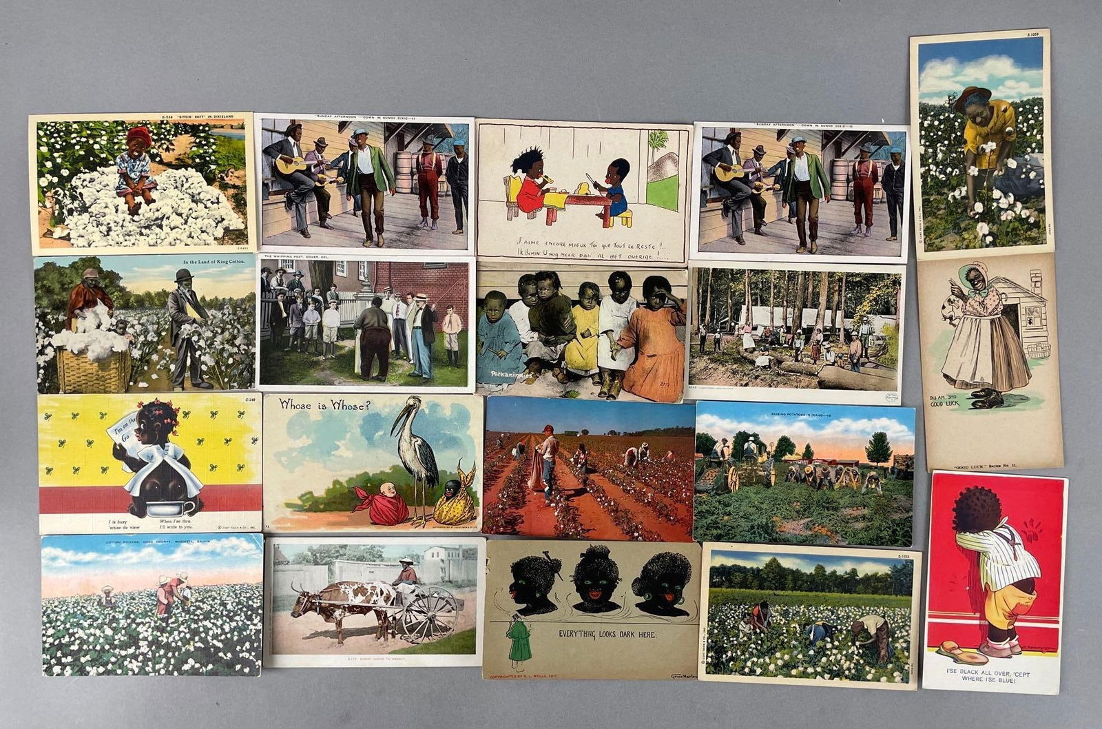 Postcards - 35+ Black Americana: In-House Shipping Option: If you would like to use our in-house shipping service, please select “Arrange My Own Shipping” when paying your invoice. After payment, our in-house shipping team