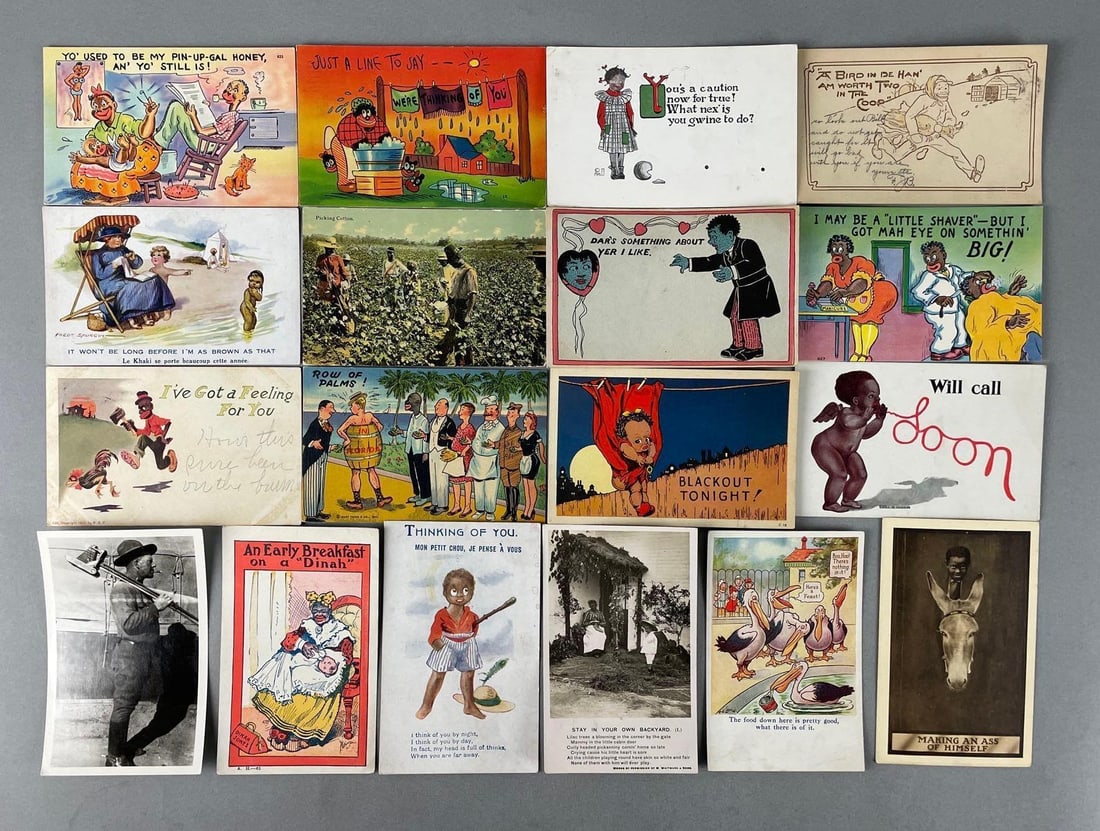 Postcards - 40+ Black Americana (1 of 3)
