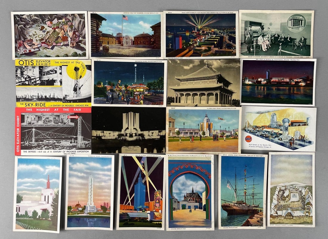 Postcards - 35+ Chicago Worlds Fair: In-House Shipping Option: If you would like to use our in-house shipping service, please select “Arrange My Own Shipping” when paying your invoice. After payment, our in-house shipping team