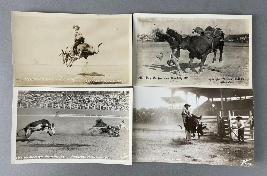 Postcards - 10 Rodeo Real Photo: In-House Shipping Option: If you would like to use our in-house shipping service, please select “Arrange My Own Shipping” when paying your invoice. After payment, our in-house shipping team wi