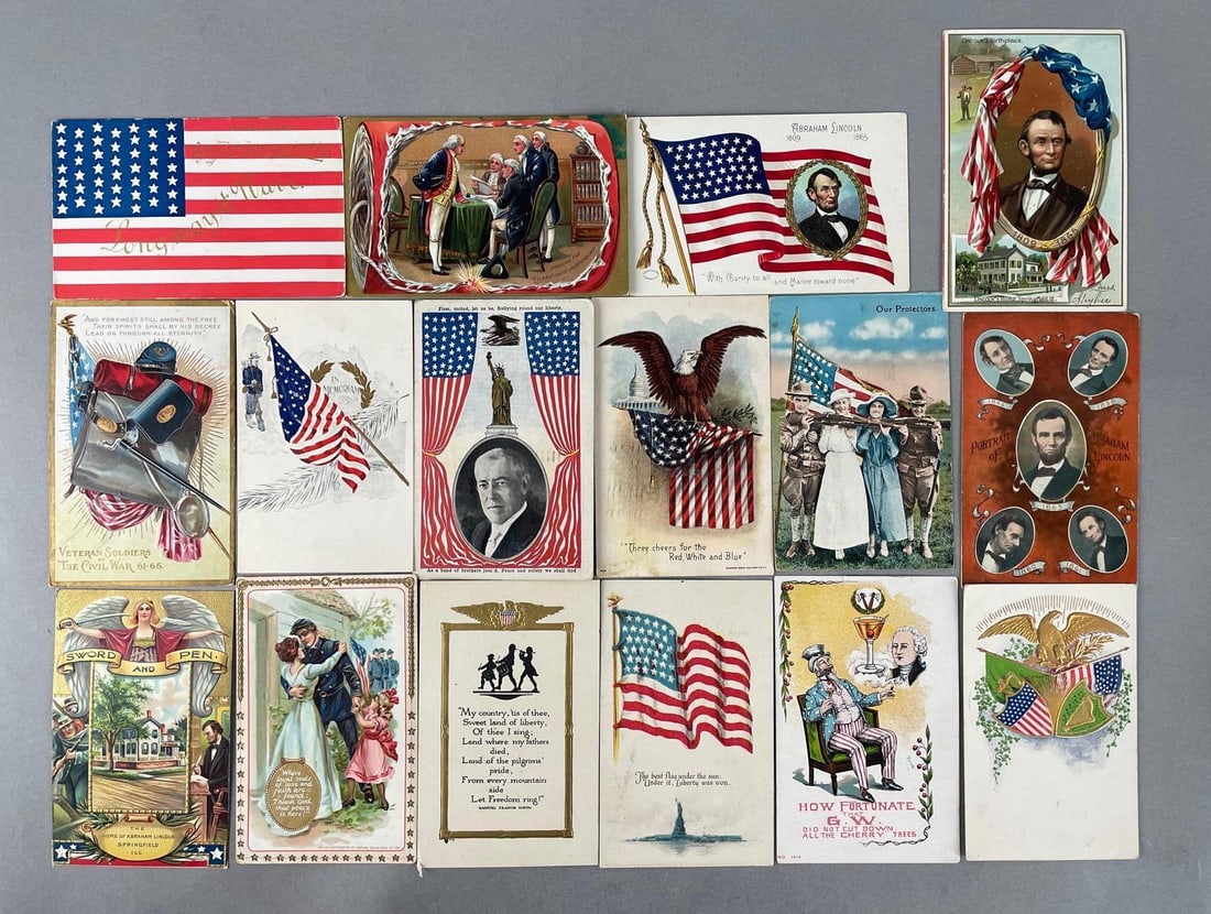 Postcards - 20 Patriotic: In-House Shipping Option: If you would like to use our in-house shipping service, please select “Arrange My Own Shipping” when paying your invoice. After payment, our in-house shipping team