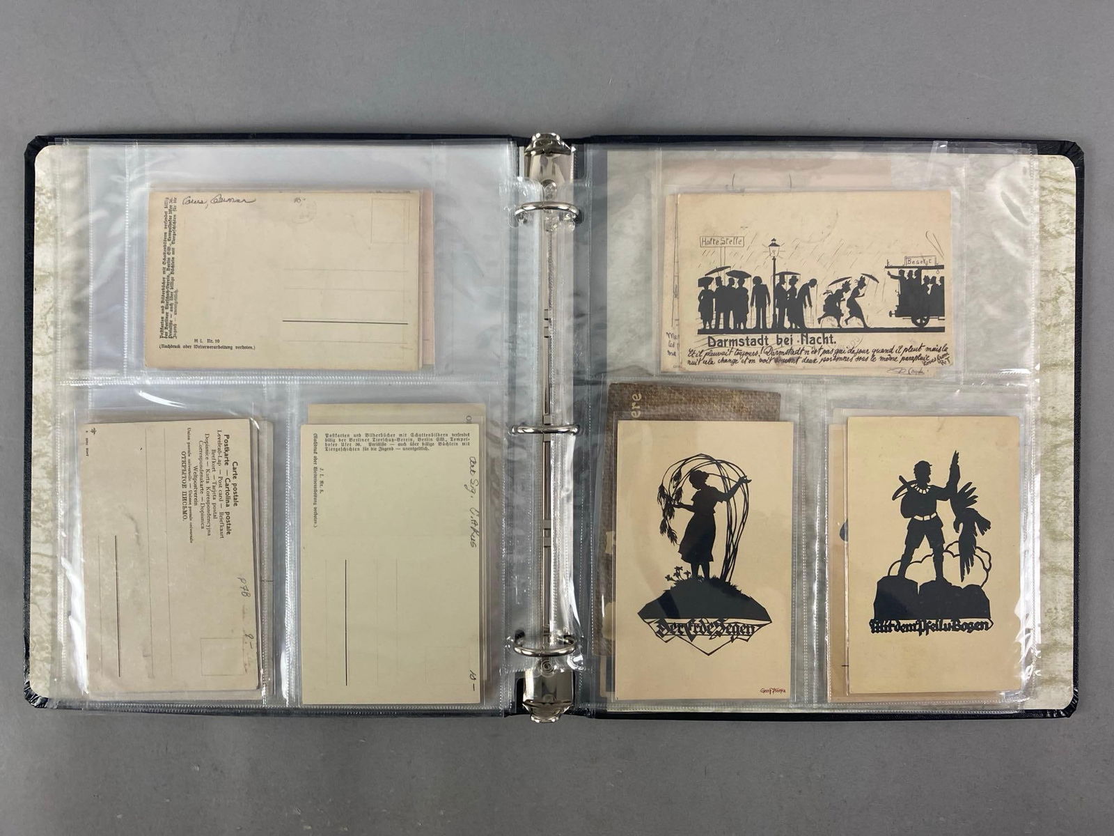 Postcards - 20+ Silhouettes - 6