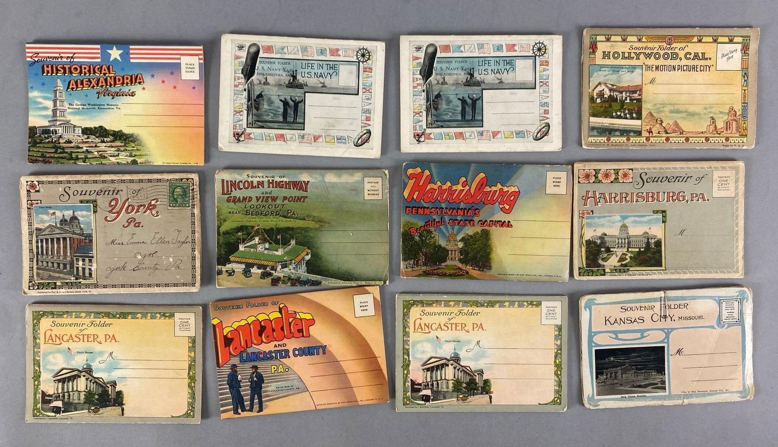 Postcards - 70+ Round The Country Folders (1 of 4)