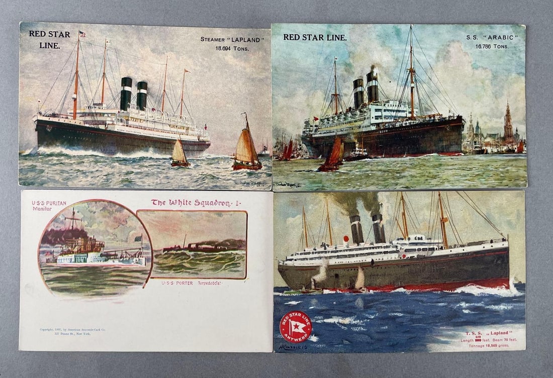Postcards - 9 Ocean Liner: In-House Shipping Option: If you would like to use our in-house shipping service, please select “Arrange My Own Shipping” when paying your invoice. After payment, our in-house shipping team