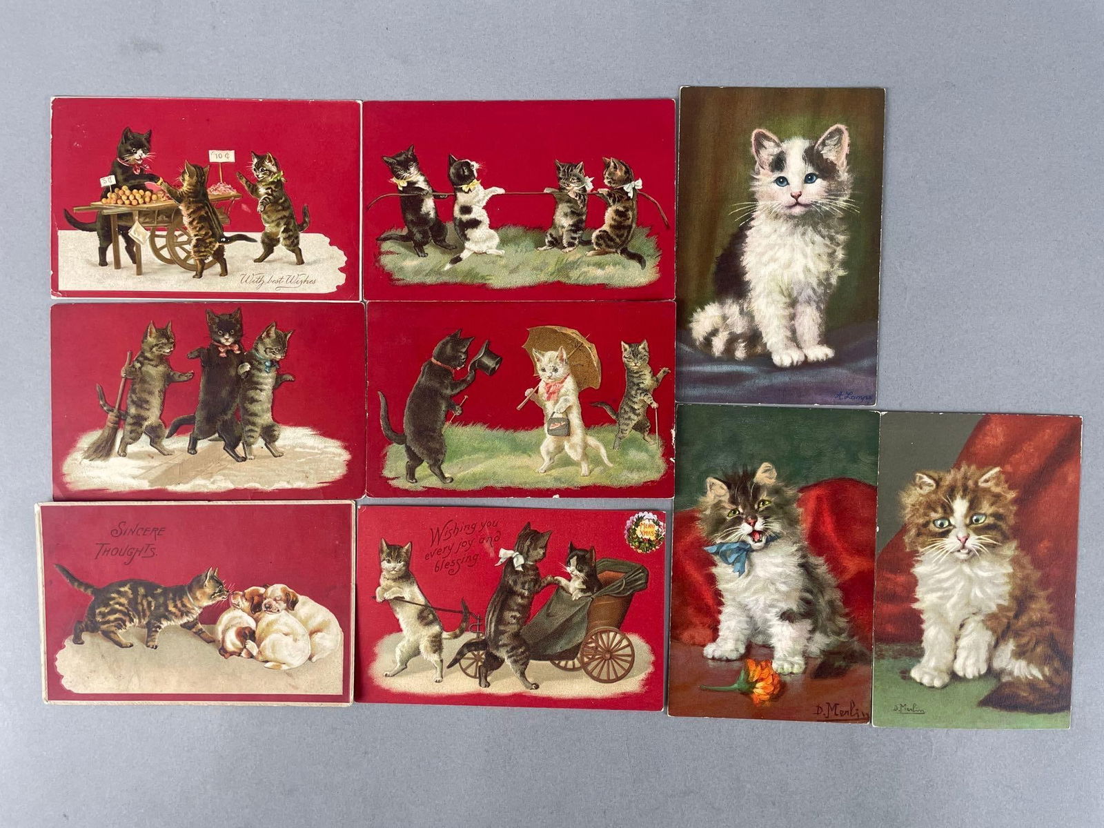 Postcards - 13 Cat - 2