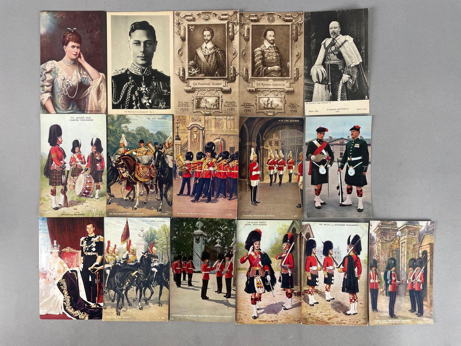 Postcards - 60+ Royalty - 4