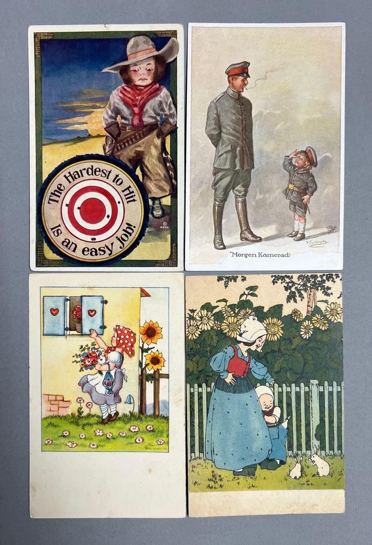 Postcards- 28 Artist Signed Children: In-House Shipping Option: If you would like to use our in-house shipping service, please select “Arrange My Own Shipping” when paying your invoice. After payment, our in-house shipping team wi