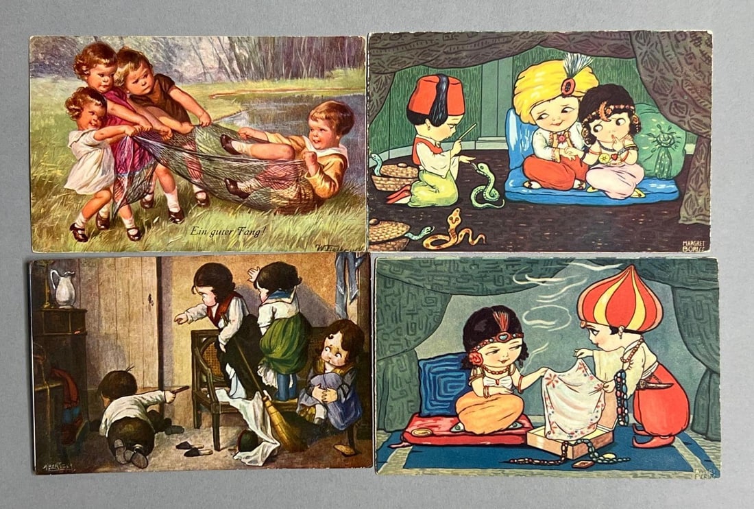Postcards- 28 Artist Signed Children: In-House Shipping Option: If you would like to use our in-house shipping service, please select “Arrange My Own Shipping” when paying your invoice. After payment, our in-house shipping team