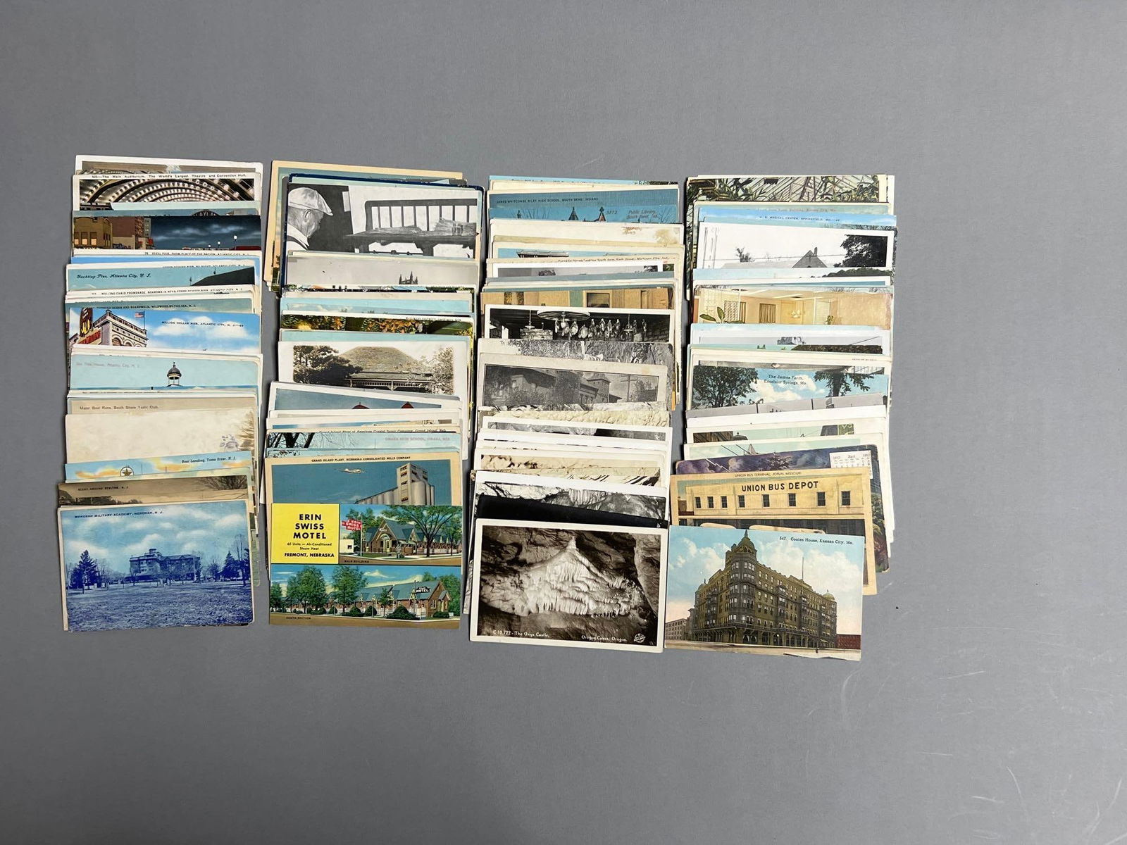 Postcards- 186 Various State Views - 2