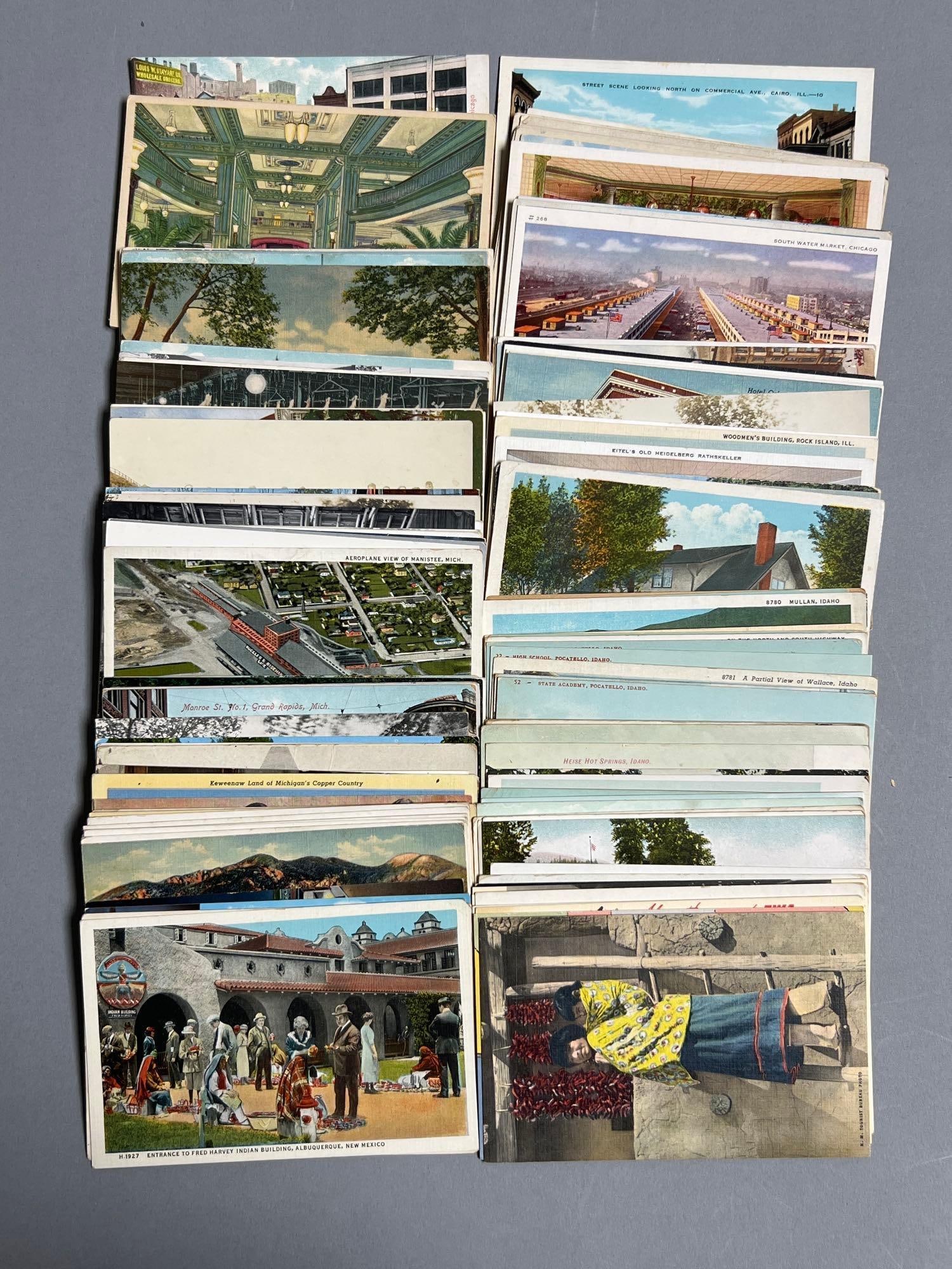 Postcards- 160 Various State Views - 2