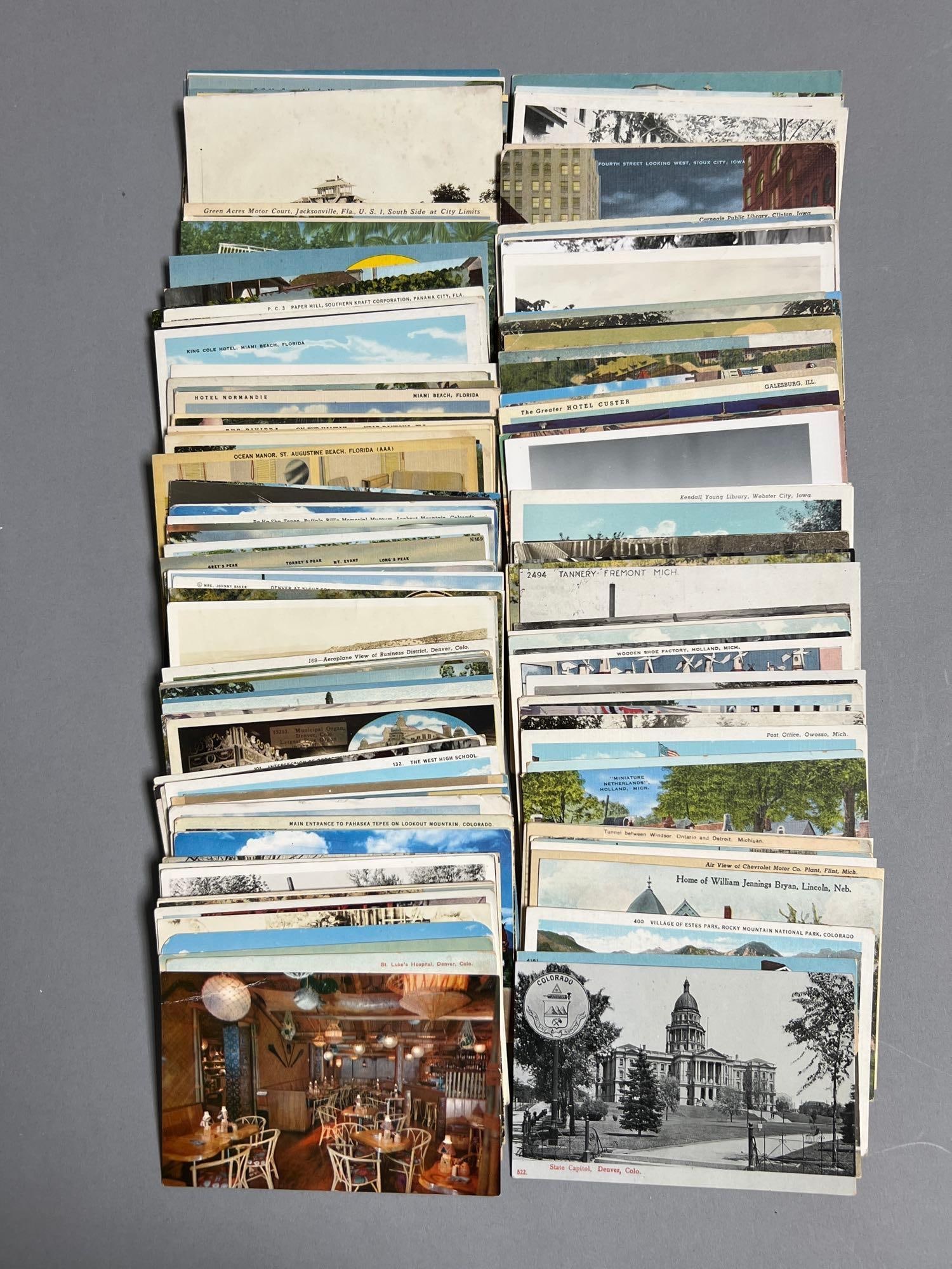 Postcards- 190 Various State Views - 2