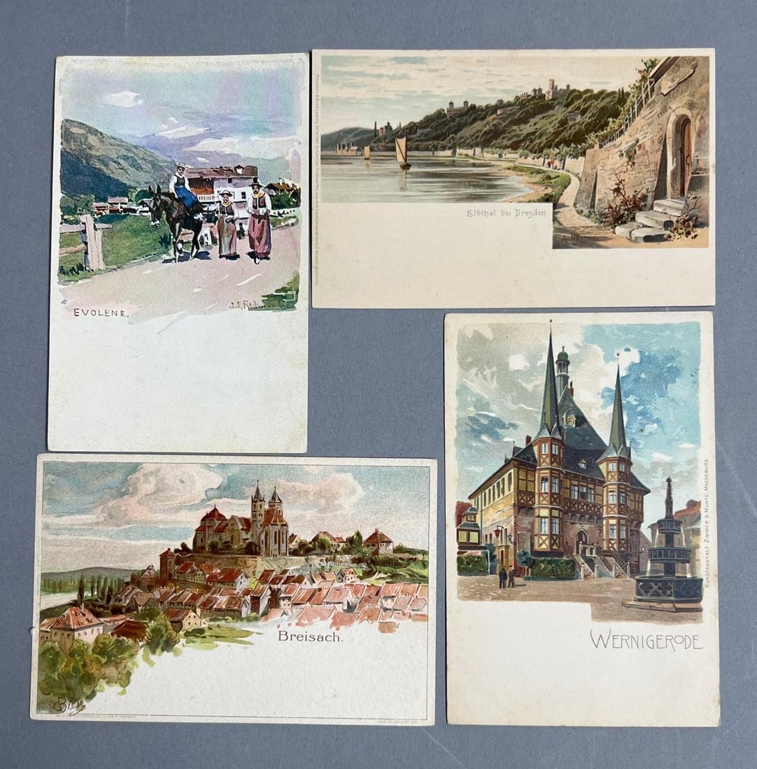 Postcards- 45 Artist Drawn European Views: In-House Shipping Option: If you would like to use our in-house shipping service, please select “Arrange My Own Shipping” when paying your invoice. After payment, our in-house shipping team
